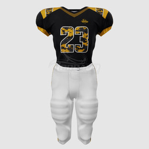 Último diseño uniforme de fútbol americano nuevo estilo uniforme de fútbol americano juvenil en precio al por mayor - Product Image 2