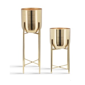 <b>Large</b> Outdoor <b>Planters</b>, Garden Pots & Flower Pots & <b>Planters</b>, Metal <b>Planter</b> Stands & Plant Containers for Beautiful Home Decor - Product Image 4