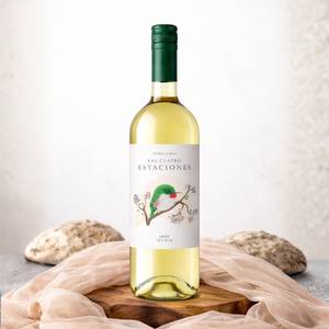 Las Cuatro Estaciones - Vino Blanco Seco 100% Airen 11% ABV Vino Blanco Español 750ml - Product Image 2