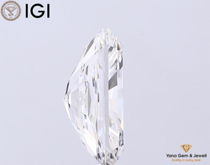 Obra maestra de corte radiante de 3,01 quilates en diamante cultivado en laboratorio brillante CVD 10,40 MM F Color VVS2 Clarity IGI Certificate - Product Image 6