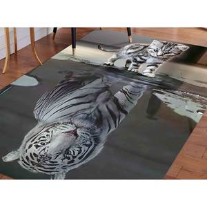 พรมแมวเสือสะท้อน: พรมนุ่มลายสัตว์พรม chenille - Product Image 1