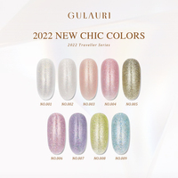 2024 GULAURI nouvelle Collection Mi fleur Uv Gel été populaire 9 couleurs bonbons sucette vernis à ongles Gel Collection ensemble