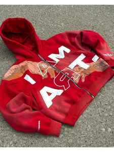 Vente chaude Automne sweat à capuche à manches longues pour homme en couleur unie avec couleur et tailles personnalisées - Product Image 5