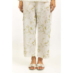 ชุดเซ็ต IUSTTS-1322 ผ้าวิสโคสสลับลายพิมพ์เครป สไตล์ลำลอง สำหรับฤดูใบไม้ผลิ/ฤดูร้อน - Product Image 4