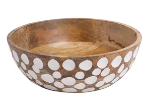 Bol de service en bois Nouveau Design attrayant Accessoires de cuisine Bas Prix Soupe Riz Fruits Bol Alimentaire par glowin fashion - Product Image 4