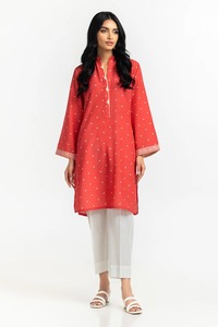 2025 dames écologique 3 pièces été Shalwar Kameez col rond lavable pelouse costume direct usine fournisseur Design traditionnel - Product Image 2