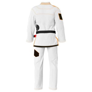 Ensembles d'uniformes de karaté pour adultes avec logo personnalisé, 100% coton, séchage rapide, respirant pour l'entraînement - Product Image 2