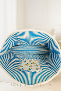 Sac fourre-tout en coton matelassé fait à la main sac à bandoulière léger et élégant pour les femmes tissu durable lavable avec motif imprimé vintage - Product Image 3