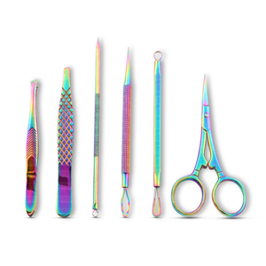 Vantage Ensemble de pinces à ongles en acier inoxydable 4 mâchoires droites pour ongles incarnés Nouvel instrument à cuticules Emballage OEM pour les doigts - Product Image 2