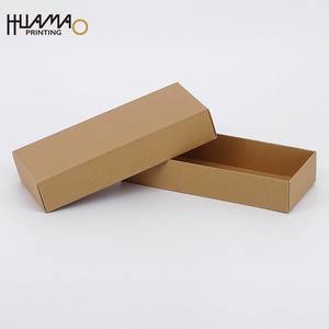 Eco-Friendly Kraft <b>Paper</b> Sock <b>Storage</b> <b>Box</b> Lid and Base <b>Box</b> Custom Printed Recyclable Sock Packaging Gift <b>Box</b> for 5 Pairs Socks - Product Image 2