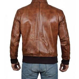Blouson de moto en cuir unisexe, coupe-vent, résistant, pour la course, fabrication OEM personnalisée, adulte, toutes saisons - Product Image 3