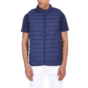 Gilet matelassé pour homme, mode personnalisée OEM, hiver, épais, chaud, respirant, vêtements d'extérieur, grande taille - Product Image 6