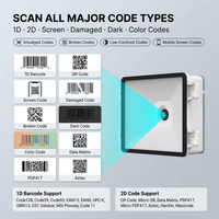 Module de lecteur de codes QR intégré WCMI, lecteur de codes-barres, interface USB TTL, service OEM ODM personnalisé pour armoire intelligente, point de vente et distributeur de billets
