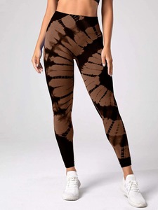 2025 nuevo diseño de mallas para mujer, ropa de entrenamiento para gimnasio, mallas de Yoga transpirables para mujer a la venta - Product Image 4