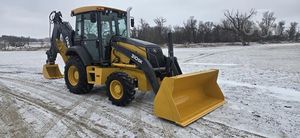 รถแบคโฮล้อเดอร์มือสอง John Deere 310 SJ น้ำหนักบรรทุก 9 ตัน เครื่องยนต์ Kubota JCB รุ่นปี 2020 ชิ้นส่วน MOOG มอเตอร์ แบริ่ง ผ่านการทดสอบและตรวจสอบแล้ว - Product Image 6