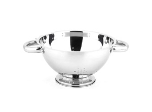 Cuenco de champán de acero plateado decorativo de mesa para catering, Enfriador de vino de forma redonda, uso ecológico para fiestas - Product Image 6