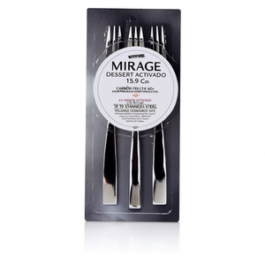Ensemble de fourchettes à dessert MIRAGE 15,9 cm en acier inoxydable 18/10 chromé poli, compatible lave-vaisselle - Product Image 2