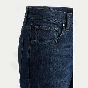 Nouveau design 2025 – Jean cargo homme délavé à boutons, écoresponsable, taille mi-haute, coupe droite, 100 % coton, prix compétitif, vente en gros - Product Image 5