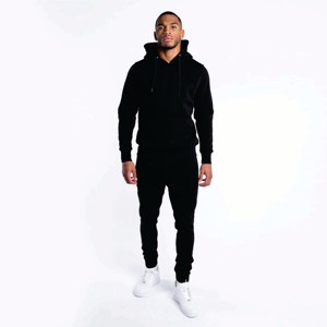 Meilleure vente de sweat à capuche zippé sport pour hommes motif de créateur de qualité professionnelle avec techniques brodées et impression bouffante - Product Image 2