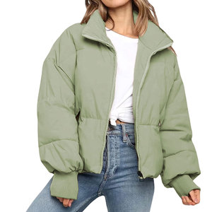 Hot Sale Winter Women Puffer <b>Jacket</b> New Arrival Down White New Design Fashion High Quality Coat Custom Proof Puffer <b>Jacket</b> - Product Image 1