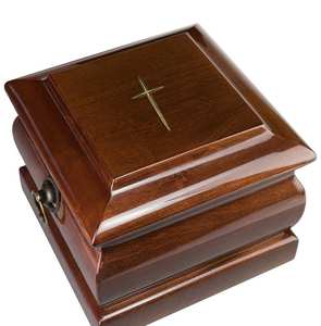 โกศเผาไม้สำหรับผู้ใหญ่ที่เป็นเอกลักษณ์เอกลักษณ์โกศงานศพของชาวอิตาเลียนโกศส่วนตัวไม้และโลงศพสำหรับผู้ใหญ่ - Product Image 3