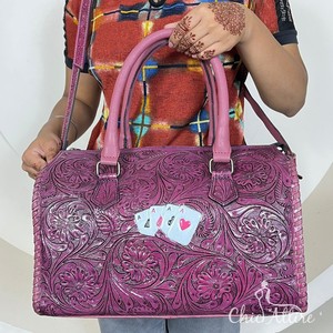 Sac de voyage personnalisé en cuir usiné à la main portable sac de sport rapide sac de voyage en cuir véritable au design durable pour unisexe - Product Image 1