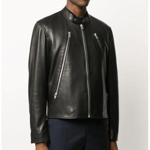 แจ็คเก็ตมอเตอร์ไซค์หนังแกะแท้คุณภาพสูงปี 2025 ดีไซน์ใหม่ กันน้ำ ระบายอากาศ สไตล์วินเทจ กอธิค ไม่มีปก - Product Image 6