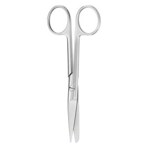 Tijeras de disección Satén + Acabado dorado Hoja recta TC Blunt Sharp 230mm 6 pulgadas Manual médico de acero inoxidable Servicio OEM - Product Image 5