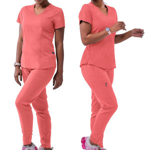 Scrubs Sets <b>Hospital</b> <b>Uniforms</b> Nursing <b>Uniform</b> Sets Plus Size Jogger Fashion Top & Pants Suits for Women Men Nurse Customizable - Product Image 6