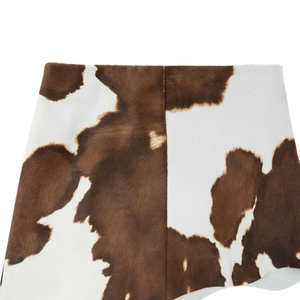 Falda de Cuero Vacuno Hecha a Medida con el Mejor Diseño, de Alta Calidad, Cómoda, Elegante, Impermeable, de Color Sólido, Informal para Mujer - Product Image 2