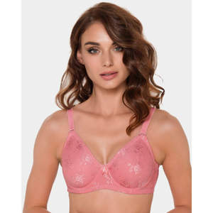 Sujetador Minimizador de Algodón Cómodo 270, Transpirable, Sin Costuras, Sin Aros, Soporte, Diseño Sólido, Cierre de Gancho, Sin Relleno - Product Image 6