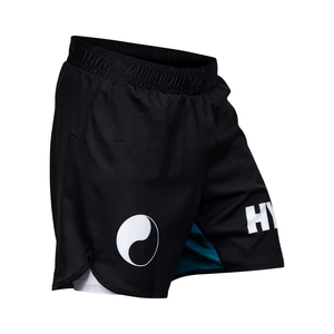 Pantalones Cortos de Lucha de Kickboxing MMA de Lona Elástica en 4 Direcciones, Cintura Elástica, Impermeables, Sublimados, Personalizados, Unisex, al por Mayor - Product Image 3