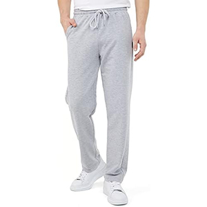 Pantalon de jogging décontracté pour homme en coton, coupe ajustée, doux et confortable, vêtements de sport, logo personnalisé - Product Image 1