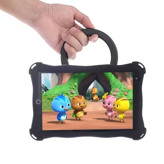 New Design A523 OEM Android Tablet 10 Inch HD Touch Screen Tablet Pc for Kids Learning Education With Silicone case