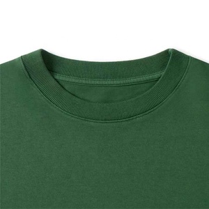 Sudaderas de punto con cuello redondo de algodón 100%, sudaderas con capucha de talla grande para hombre con forro polar de invierno de alta calidad - Product Image 3