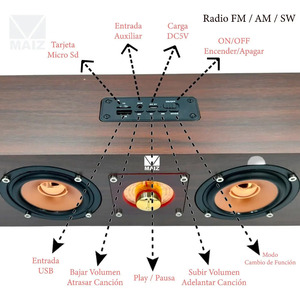 Barre de son Bluetooth avec son puissant et design élégant YM-089 - Couleurs assorties - Product Image 2