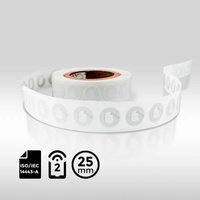PawConnect NFC 216 Étiquette d'identification intelligente pour animaux de compagnie