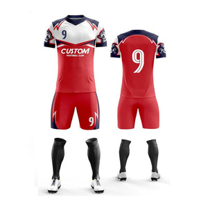 Uniforme de Fútbol Personalizado de Primera Calidad, Jersey de Fútbol Sublimado en Poliéster Transpirable para Hombres, Mujeres y Jóvenes, Venta al Por Mayor - Product Image 4
