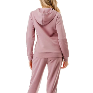 Conjunto Deportivo Informal de Invierno Personalizado por el Fabricante OEM, Sudadera con Capucha y Pantalones de Chándal de Corte Regular para Mujer, Talla XL, Estampado, 100% Algodón - Product Image 4