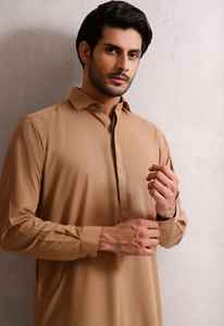 Mode ethnique traditionnelle et élégante pour hommes-Le designer Shalwar Kameez au design tendance Kurta Shalwar - Product Image 6
