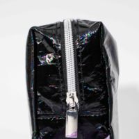 Sac de rangement cosmétique de voyage tendance BSCI Factory ROOTSMEN AA5362, fermeture éclair, logo personnalisé, pochette en Tyvek, taille et couleur personnalisables.