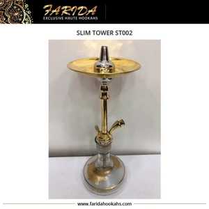 Cachimbas de estilo lujoso de latón delgado de calidad superior con técnicas de laca - Product Image 3