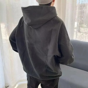 Nouvelle conception, vente en gros, sweats à capuche respirants de haute qualité, coupe régulière pour hommes, 100% coton polaire, imperméable, hiver, OEM - Product Image 5