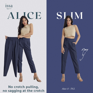 Alice Pantalon slim taille haute pour femme Pantalon décontracté extensible moderne Motif imprimé Respirant Bureau Quotidien OEM Vente en gros - Product Image 5