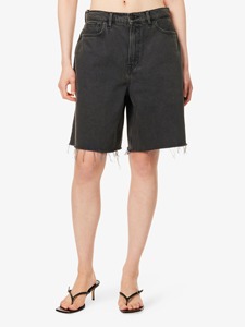 Shorts de Mezclilla para Mujer, Estilo Casual y Formal, Estilo Boyfriend, Cintura Media, Moda de Verano, Tela Premium Lavada y Ecológica - Product Image 3