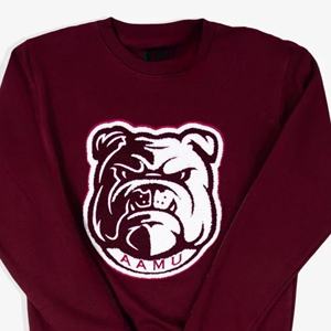Alabama A & M University for Bulldogs 100% Sudadera de algodón Diseño sólido de punto Anti-Shrink Plus Size Sudaderas con capucha para hombre Sudaderas - Product Image 2