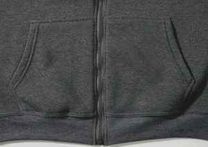 Sudadera con capucha para hombre con estampado personalizado de alta calidad y tendencia con cremallera, sudadera de Color sólido, versión pública - Product Image 3