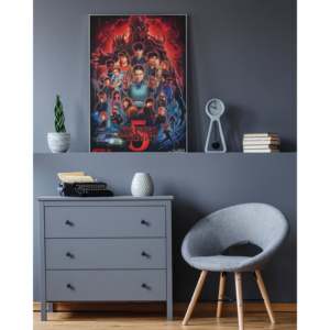 Modern Style Stranger Things Season 5 <b>Poster</b> 61x91.5 cm Made of Durable Paper for Wall Decor - Product Image 4