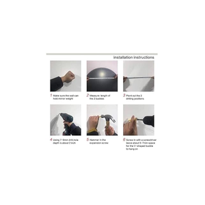 Espejo de Pared Redondo de Diseño Moderno Personalizado de 41x41 cm, Estilo Antiguo, de Cobre, con Plateado, Inspirado en el Arte, Decoración para el Hogar, Modelo de Regalo - Product Image 2