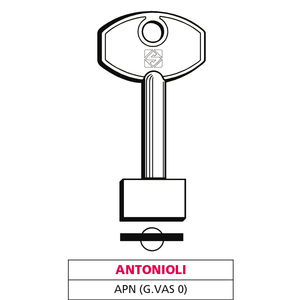 Llave Doble Mappa Apn (g. Vas 0) Antonioli - Product Image 1
